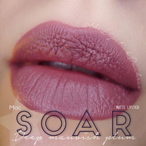 Soar Mac Lipstick, Mac Soar Lipstick, Mac Swatches, Mac Soar, Dead Roses, Mac Lipsticks, Painted Faces, Beauty Corner, Mac Matte Lipstick