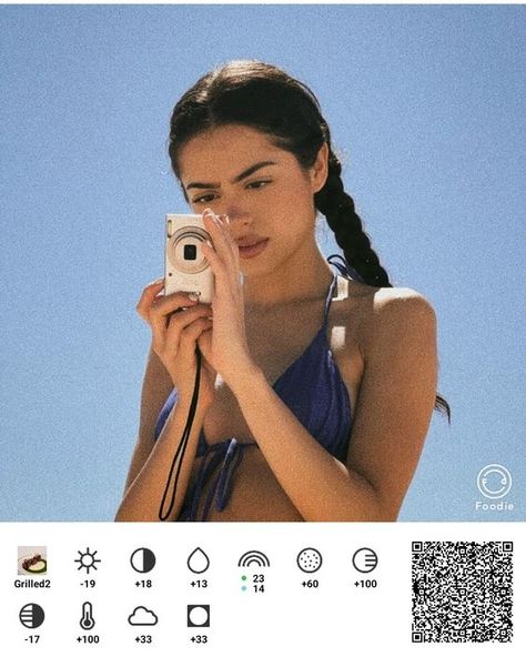 Foodie App Editing, Foodie App Filter, Clean Photo Editing, Polaroid Filter, Foodie Filter Code, Edit Camera, Photo Adjustments, Foodie Filter, Vintage Photo Editing