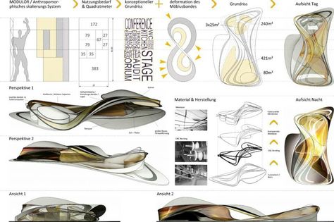 Curved pavilion Thesis Presentation, Dojo Design, Pavilion Plans, Sketchbook Layout, Pavilion Architecture, 3d Inspiration, Pavilion Design, Conceptual Architecture, Architecture Concept Diagram