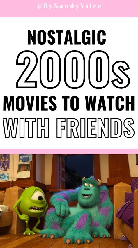 Nostalgic 2000s movies to watch with friends 2000s Movies To Watch, Movies From The 2000s, Movies To Watch With Friends, Nostalgic 2000s, Fun Summer Activities, Childhood Movies, 2000s Aesthetic, 2000s Movies, The 2000s