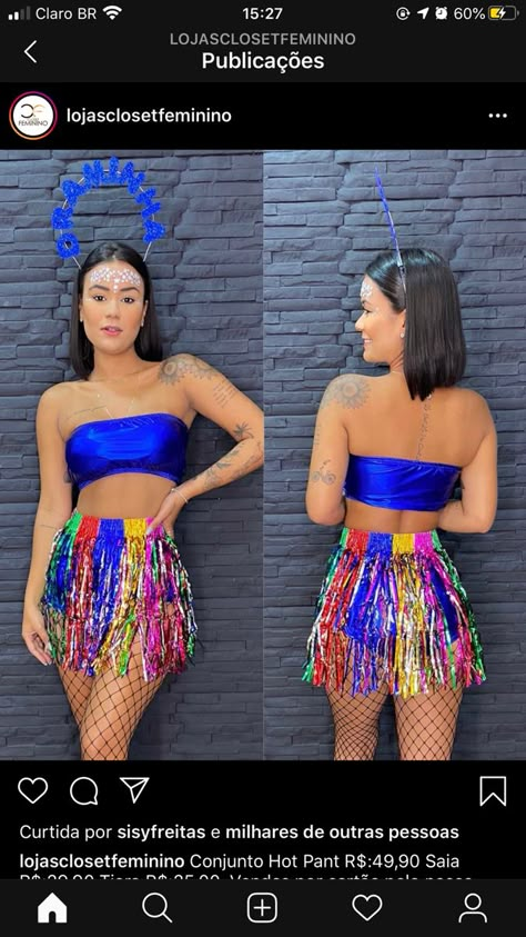 Outfits Carnavaleros, Carnaval Outfit Brazil, Ideas Para Carnaval, Outfit Carnaval, Pageant Ooc, Carnaval Outfit, Coachella Party, Festival Inspo, Festival Costumes