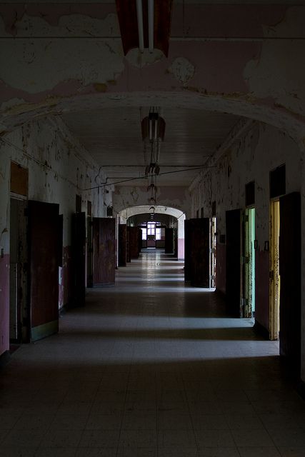 Trans-Allegheny Lunatic Asylum by Gognmagog, via Flickr Lunatic Aesthetic, Creepy Asylum, Horror Asylum, Asylum Aesthetic, Lunatic Asylum, Mental Asylum, Abandoned Asylums, Insane Asylum, Abandoned Hospital