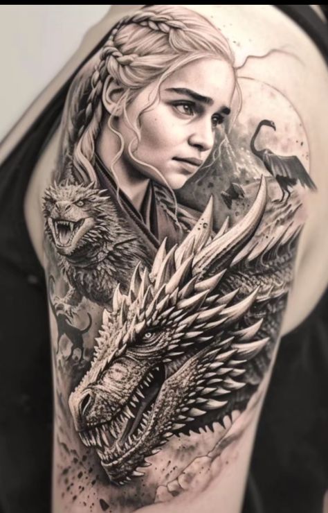 Dragon Tattoo For Women, Awesome Tattoos, Dragon Tattoo, Cool Tattoos, Tattoo Ideas, Tattoos