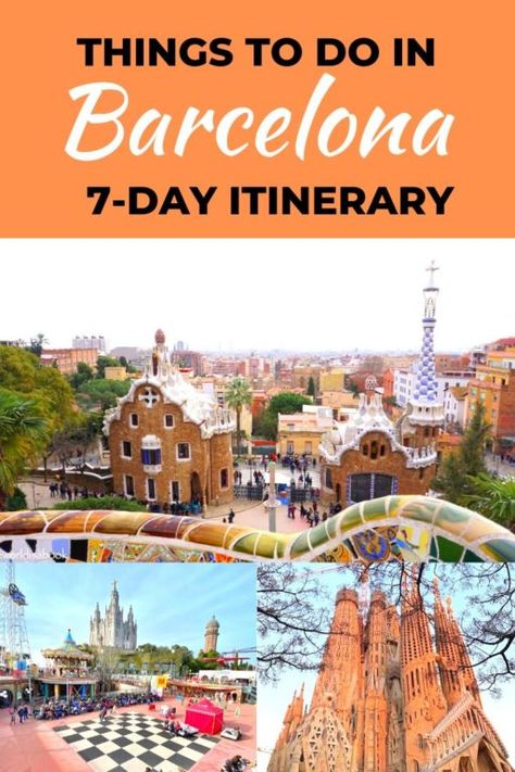 Catalan Food, Gaudi Buildings, Barcelona Trip, Barcelona Guide, Barcelona Itinerary, Barcelona Travel Guide, Beautiful Europe, Parc Guell, Barcelona Spain Travel