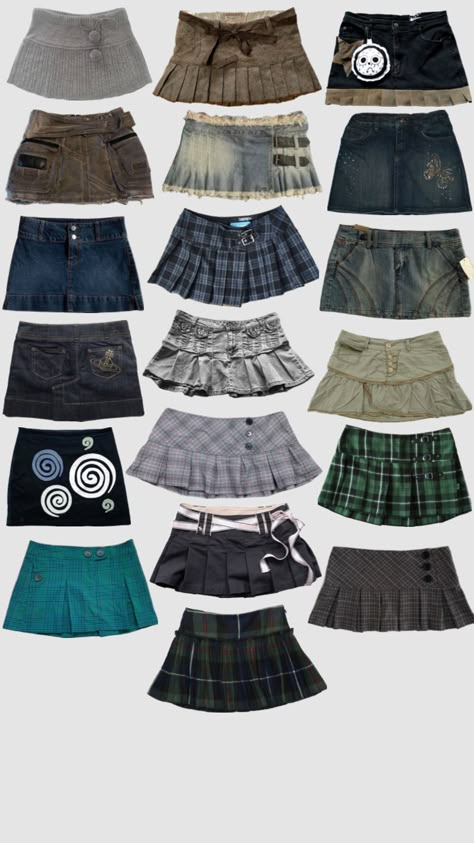 mini skirts 2000s Mini Skirt Outfit, Y2k Mini Skirt Outfit, Mini Skirt Aesthetic, 2000s Mini Skirt, 2000 Fashion, Downtown Outfits, Shein Outfits, Miniskirt Outfits, Simple Trendy Outfits