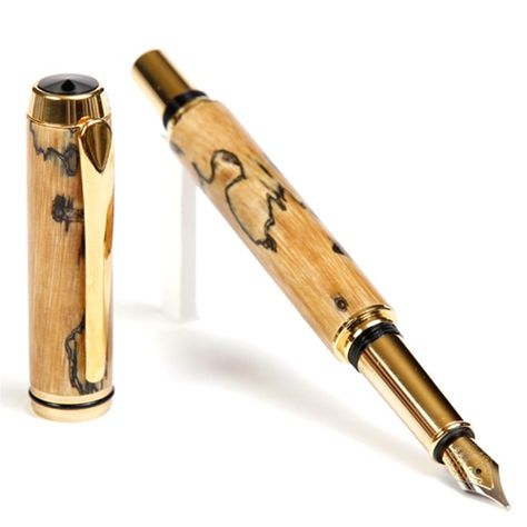 What a barrel... Wood Fountain, Office Supplies List, Fountain Pens For Sale, Resin Pens, Vintage Office Supplies, Elegant Pens, Pen Brands, Pen Turning, Pen Accessories