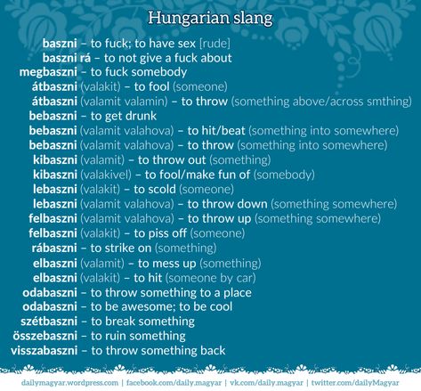 Mini language lesson #5: Swearing in Hungarian | Daily News Hungary Hungarian Language, Foreign Language Classroom, Kindergarten Classroom Management, European Ancestry, Learn Swedish, Learning Languages Tips, Firefighter Quotes, Study Spanish, Budget Friendly Travel