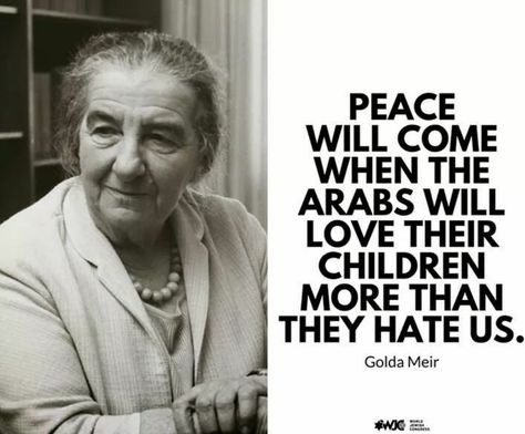 Quotes About Peace, Golda Meir, Peace Quotes, Bible Study, The Live, Breaking News, Bible, Historical Figures, Entertainment