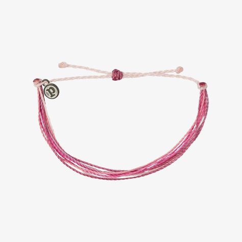 Christmas Wishlist 2022, String Friendship Bracelets, Wishlist 2022, Stop And Smell The Roses, Pink Color Schemes, Pura Vida Bracelets, Rose Bracelet, Smell The Roses, Hang Ten