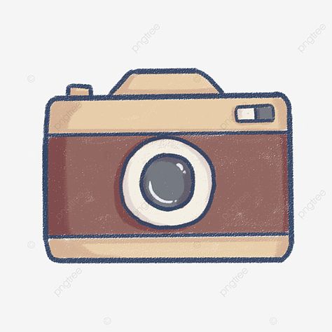 Crayon Clipart, Drawn Camera, Camera Clipart, Camera Painting, Doodle Clipart, Camera Cartoon, Photo Icon, Animation Camera, Inktober 2024