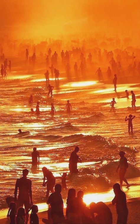 Brazil Orange Aesthetic, Tropical Orange Aesthetic, Golden Aura Aesthetic, Orange And Light Blue Aesthetic, Orange Playlist Covers, Sunburnt Aesthetic, Orange Sunset Aesthetic Wallpaper, Summer Orange Aesthetic, Colorful Beach Aesthetic