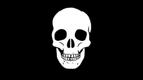 Pin by Alexandr Sidorovich on illusign pond5 | Animation, 2d animation, Skull Black Background Gif, Skull Discord Banner, Skull Banner, Skull Animation, Finger Print Animation Gif Skull, Skeleton Animation, Gif Black, Skeleton Gif, Skull Gif