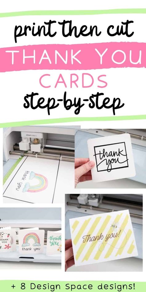 Diy Thank You Cards For Business, Thank You Cards Cricut, How To Make Thank You Cards, Cricut Thank You Cards, Thank You Card Design Cricut, Thank You Card Cricut, Cricut Thank You Cards Free, Cricut Thank You Cards Free Svg, Free Cricut Thank You Card Templates