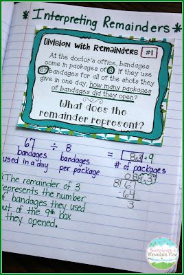 Teach Long Division, Long Division Activities, Repurpose Fashion, Interpreting Remainders, Teaching Long Division, Teaching Division, Math Club, Divisibility Rules, Division Word Problems