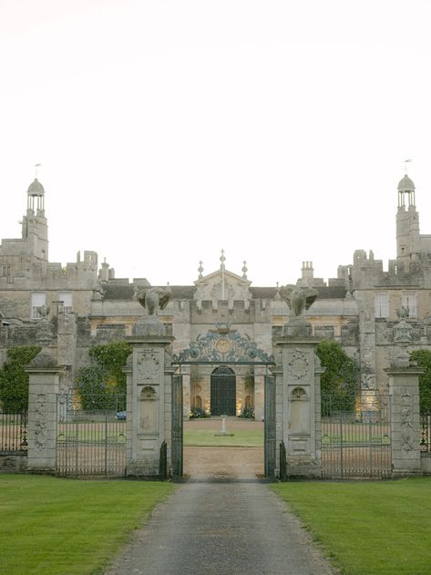 The Bride Wore Elie Saab and a Diamond Tiara for Her Classic English Wedding at Drayton House | Vogue Classic English Wedding, Emerald Fennell, Family Estate, English Wedding, Diamond Tiara, Time To Leave, Cocktail Reception, Vintage Teacups, Bride Wear