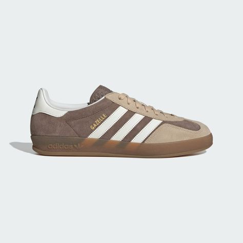 adidas Shop the Gazelle Indoor Shoes - Brown at adidas.com/us! See all the styles and colors of Gazelle Indoor Shoes - Brown at the official adidas online shop. Adidas Suede Sneakers, Adidas Gazelle Indoor, Indoor Shoes, Adidas Shop, Mens Lifestyle, Cloud White, Adidas Gazelle, Fall Shoes, Brown Shoe