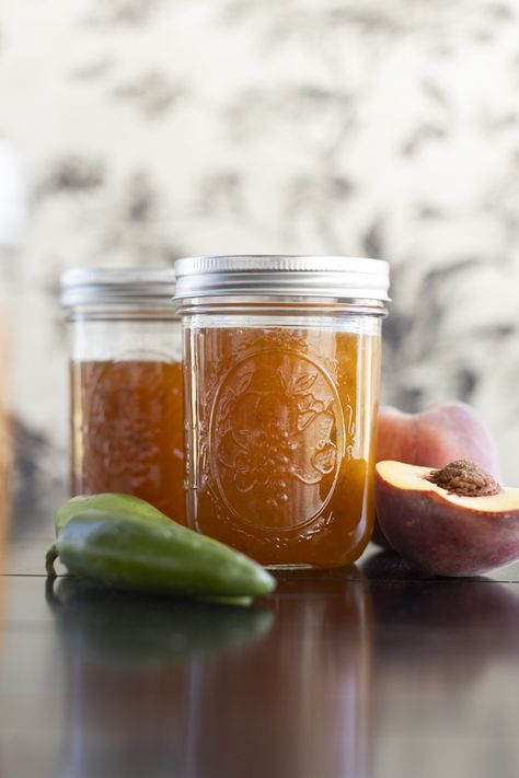 Peach Jalapeno Jam, Raspberry Freezer Jam, Make Jam, Cracker Dip, Jalapeno Jam, Mars Chocolate, How To Peel Peaches, Freezer Jam, Water Bath Canning