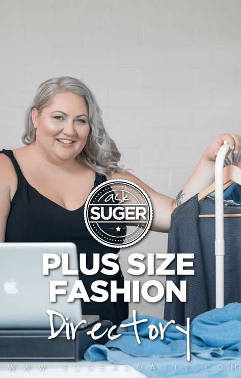 Suger's bumper plus size fashion directory • Suger Coat It Plus Size Stores, Plus Size Clothing Stores, Womens Clothing Websites, Affordable Plus Size Clothing, Plus Size Cocktail Dresses, Plus Size Winter, Summer Dresses For Wedding Guest, Plus Size Boutique, Plus Size Brands