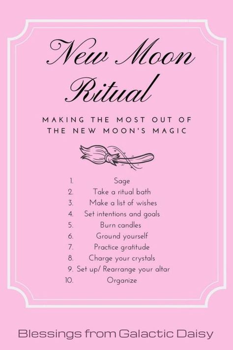 Ritual for the next New Moon that comes into focus. New Moon Dos And Donts, Feminine Rituals, Moon Journaling, New Moon Ritual, Lunar Witch, Moon Magick, Moon Spells, Moon Rituals, Witchcraft Spells