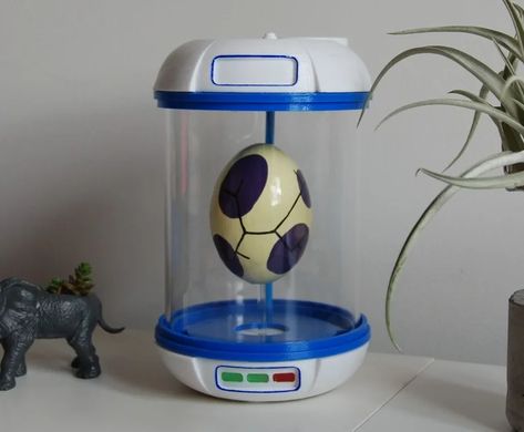 Full Size Pokemon Go Incubator Night Lamp : 10 Steps (with Pictures) - Instructables Pokemon Egg Incubator, Pokémon Game Room, Pokemon House Decor, Pokemon Diy Crafts, Pokemon Room Decor, Pokemon Lamp, Pokemon House, Pokémon Christmas, Pokemon Eggs