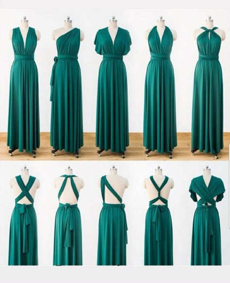 Multi Way Bridesmaid Dress, Infinity Dress Ways To Wear, Infinity Dress Styles, Vestido Convertible, Infinity Wrap Dresses, Multiway Bridesmaid Dress, Bridesmaid Dresses 2017, Infinity Dress Bridesmaid, Wrap Dress Bridesmaid