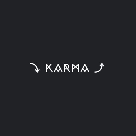 Karma Word Tattoo, Karma Logo Design, Karma Tattoo Ideas Women, Karma Tattoo Design, Karma Logo, Tattoo Karma, Karma Symbol, Meditation Tattoo, Karma Design