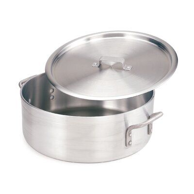 CRESTWARE Crestware Aluminum Stock Pot with Lid | Wayfair Stock Pots, Restaurant Equipment, Stock Pot, Cast Iron Cookware, Kitchen Cookware, Cookware Set, Cooking Oil, Commercial Kitchen, Cooking Tools