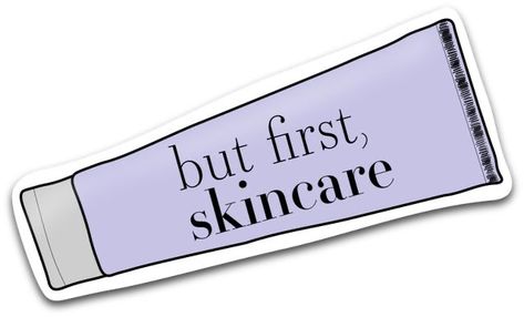 Stickers Skincare, But First Skincare, Weird Stickers, Funny Laptop Stickers, Sticker Design Inspiration, Preppy Stickers, Cute Laptop Stickers, Tumblr Stickers, Freezers