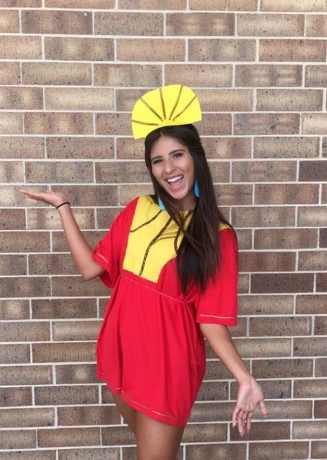 Kuzco Disney, Mummy Halloween Costume, Costume Ideas For Halloween, Disney Characters Costumes, Halloween Coustumes, Clever Halloween Costumes, Fantasia Disney, Hallowen Costume, Diy Kostüm