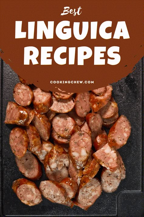 Portuguese Sausage Recipes, Recipes With Portuguese Sausage, Portuguese Beans With Linguica, Portuguese Linguica Recipes, Linguica Sausage Recipes, Recipes With Linguica Sausage, Linguisa Sausage Recipes, Linguisa Sausage, Linguica Recipes Dinner