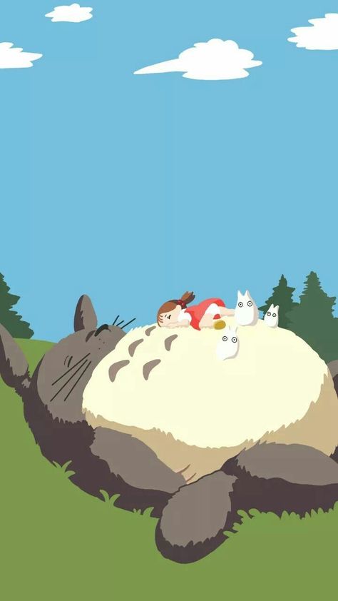 Mei Totoro, Hayao Miyazaki Art, Miyazaki Art, Studio Ghibli Background, Ghibli Artwork, Iphone Wallpaper Kawaii, Hello Kitty Characters, Cute Fantasy Creatures, Studio Ghibli Art