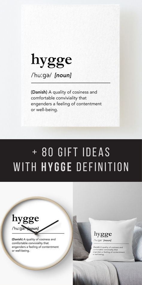 A quality of cosiness and comfortable conviviality that engenders a feeling of contentment or well-being. , that is the meaning of the danish word Hygge. Find this dictionary definition on over 80 different products, sure to find the one that will make a great gift for modern homes. Mugs, T-Shirts, Magnets, Wall Clocks etc... hygge, definition, word definition, hygge dictionary, hygge meaning, hygge pronunciation, dictionary art, scandinavian, nordic, denmark, danish, happiness, minimalist Hygge Meaning, Danish Home Decor, Hygge Definition, Danish Home, Danish Words, Word Definition, Nordic Lifestyle, Beautiful Word, Foreign Words