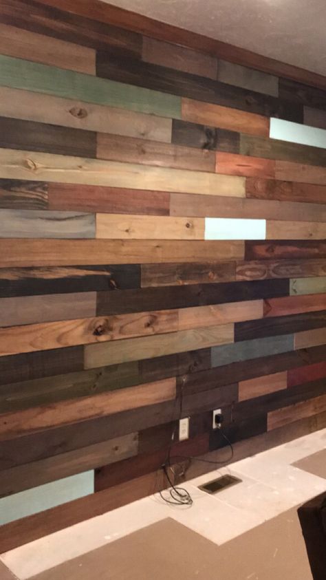 Barn Board Wall, Wooden Accent Wall, Wall Stains, Pallet Wall Decor, Wood Plank Walls, Plywood Walls, Wood Pallet Wall, Wood Accent Wall, Plank Walls