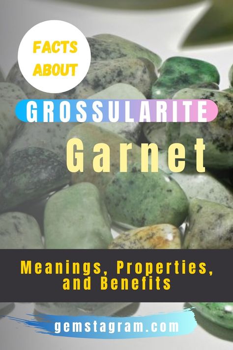 Garnet Meaning, Abc Order, Garnet Crystal, Gemstone Meanings, Green Garnet, Crystal Magic, Crystal Meanings, Crystal Stones, Chakra Crystals