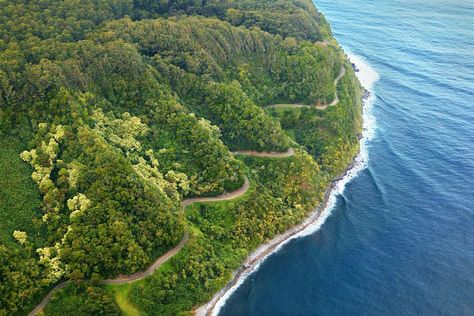 Road To Hana Map, Road To Hana Maui, Maui Tours, Hana Highway, Hana Maui, Desert Sahara, Beautiful Hawaii, Haleakala National Park, Trip To Maui