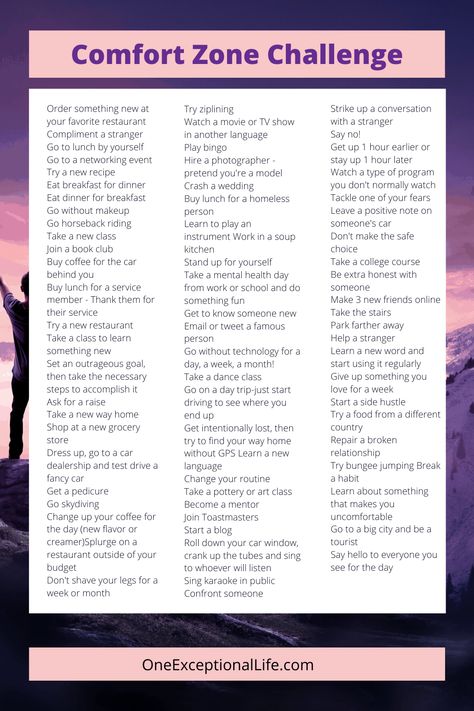 What Is Comfort Zone, Getting Out Of My Comfort Zone, Breaking Out Of Your Comfort Zone, How To Get Out From Comfort Zone, Get Out Comfort Zone, Go Out Of Your Comfort Zone, 30 Day Comfort Zone Challenge, Come Out Of Your Comfort Zone, Ways To Get Out Of Comfort Zone