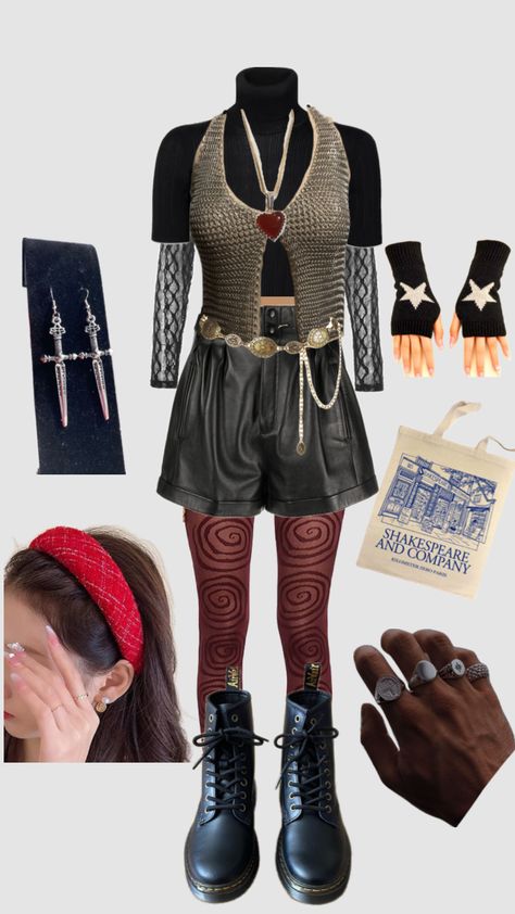 Joan Of Arc inspired outfit for my design class! #fashion #aesthetic #joanofarc #art #ootd #model #outfit #trending #darkacademia #coquette #paris #frenchgirl #frenchaesthetic #artsy #whimsical Joan Of Arc Aesthetic, French Aesthetic, Model Outfit, Joan Of Arc, French Girl, My Design, Fashion Aesthetic, Dark Academia, Aesthetic Clothes