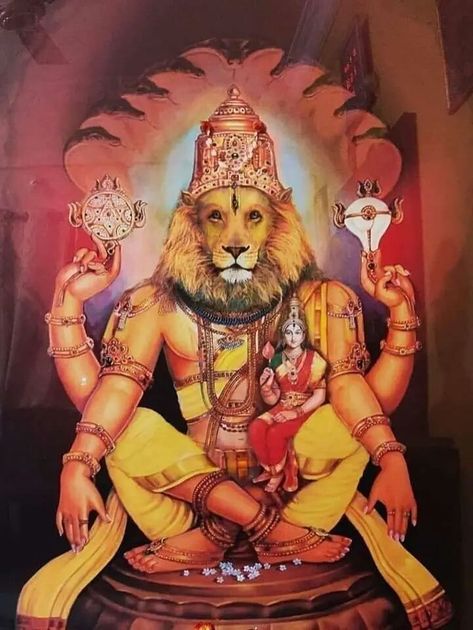 Lakshmi Narsimha, Lion God, Lakshmi Narasimha, Lord Rama Images, Saraswati Goddess, Lord Murugan Wallpapers, Hindu Statues, Lakshmi Images, Lord Shiva Family