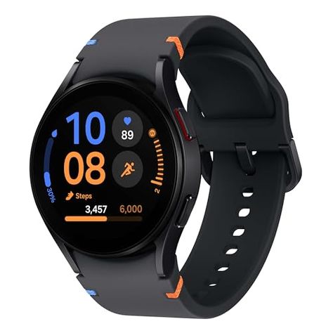 SAMSUNG Galaxy Watch FE 40mm Bluetooth AI Smartwatch w/Fitness Tracking, BIA Sensor, Personalized HR Zones, Heart Rate Tracker, Sleep Monitor, Syncs w/Phone and Buds, US Version, 2024, Black Fitness Tracking, Samsung Watch, Samsung Galaxy Watch, Track Workout, Huawei Watch, Smart Watches, Activity Tracker, Wearable Technology, Bluetooth Headphones