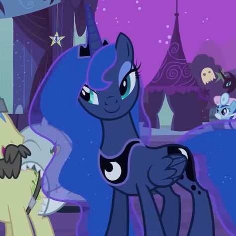 From My Little Pony: FiM S1E4 "Luna Eclipsed" tags: princess luna, my little pony, mlp icon pfp Princess Luna Pfp, Princess Luna Icon, My Little Pony Luna, Mlp Princess Luna, Filly Horse, My Little Pony Princess Luna, Mlp Poses, Mlp Unicorn, Night Princess