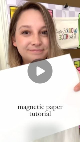 Catherine Coyle on Instagram: "Magnetic paper?! Let’s make a visual attendance tracker with it! ✨ Comment how you want to use this and I’ll send you my Amazon affiliate link to this amazing magnetic paper!" Attendance Tracker, Magnetic Paper, Amazon Affiliate, You And I, Magnets, Let It Be, On Instagram, Instagram