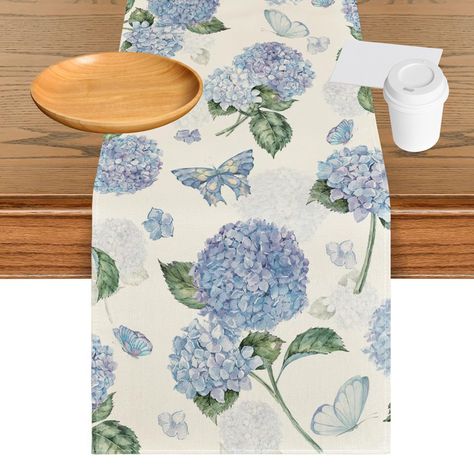 PRICES MAY VARY. Polyester [ELLEGANT DESIGN] SDEFI Floral Table Runner features a unique floral pattern design that adds elegance and beauty. Brightly colored wildflowers and butterflies decorate this table runner to bring out the vitality of spring and summer. [MULTIFUNCTIONAL USE]This dining table runner is not only suitable for daily use at home, but also perfect for all kinds of special occasions, such as birthday parties, wedding celebrations, etc., all of which can add a romantic flavor to Summer Table Runner, Coffee Table Runner, Kitchen Centerpiece, Wedding Runner, Easter Table Runners, Spring Table Runner, Dining Table Decoration, Spring Coffee, Dinner Party Table