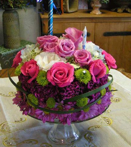 Floral Cake Design, Birthday Cake With Flowers, Fresh Flower Cake, Cake Flower, Flower School, Flower Sculptures, Flower Arrangements Diy, Cool Birthday Cakes, Fresh Flowers Arrangements