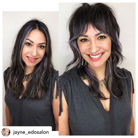 Posted @withrepost • @jayne_edosalon Transformation ✨ When you are ready for a big change. She looks gorgeous both ways. Sometimes we just… Jayne Edosalon Shag, Jayne Edo Hair, Jayne Edosalon, Edo Salon, Bohemian Hair, French Bohemian, Wedding Hairstyles Bride, Bohemian Hairstyles, Shag Hairstyles