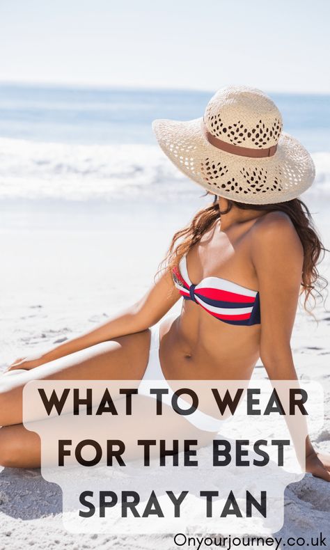 Spray Tan Outfit What To Wear, Spray Tan Outfit, Spray Tan Tips, Tanning Booth, Tan Outfit, Tanning Salon, Spray Tan, Sunless Tanning, Dark Outfits