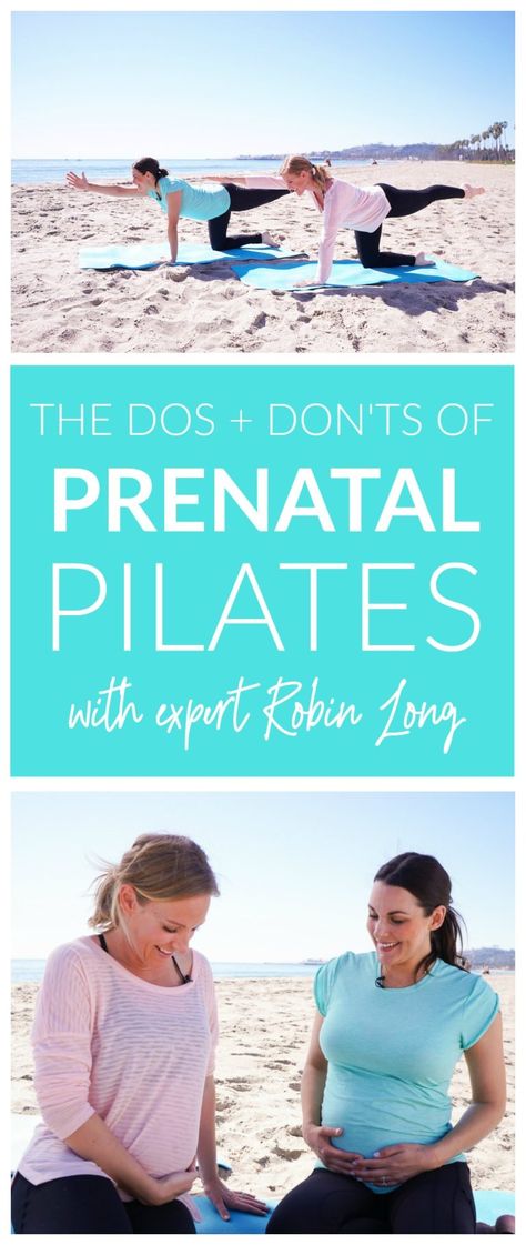 Prenatal Pilates: Dos + Don'ts with Expert Robin Long - Whitney E. RD First Trimester Pilates, Maternity Pilates, Prenatal Fitness, Prenatal Pilates, Pregnancy Pilates, Yoga Prenatal, Pregnancy Facts, Prenatal Health, Postpartum Fitness