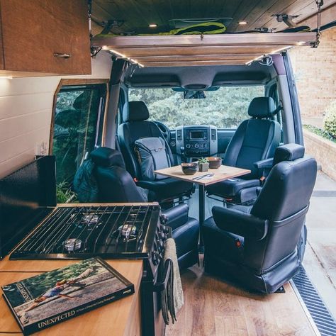 Van Life Storage, Small Motorhomes, Storage And Organization Ideas, Campervan Ideas, Transit Van, Diy Campervan, Camping Van, Trailer Camping, Sprinter Van Conversion