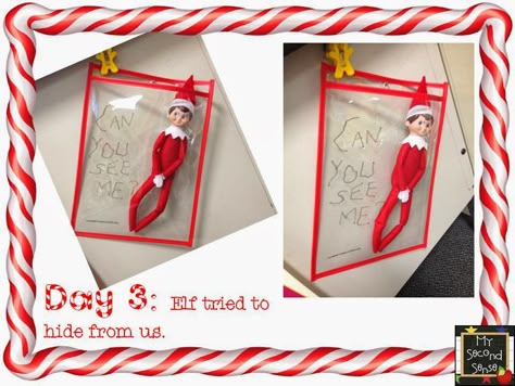 Elf On The Shelf Introduction Ideas Classroom, Elf On Shelf Preschool Ideas, Elf On The Shelf Arrival Classroom, Elf On The Shelf In The Classroom Ideas, Classroom Elf On A Shelf, Elf Of The Shelf Classroom Ideas, Elf Arrival Classroom, Elf On The Shelf Ideas Classroom Arrival, Elf On The Shelf Classroom Ideas First Day