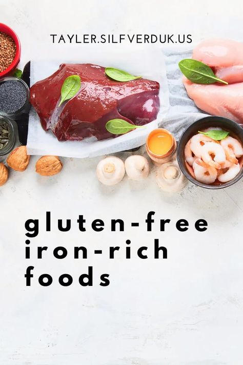 Gluten-free Iron Rich Foods, Gluten-Free Iron Rich Recipes, Gluten-Free Iron Fortified Foods - Tayler Silfverduk, celiac dietitian Iron Fortified Foods, Iron Rich Recipes, Fortified Foods, Rich Recipes, Celiac Recipes, Fortified Cereals, Gluten Free Cereal, Foods With Iron, Gluten Free Salads