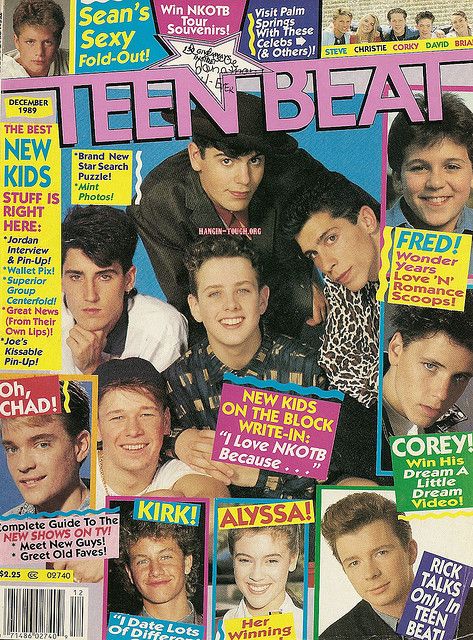 80s Things, Joe Mcintyre, Fred Savage, Danny Wood, 90s Teen, Joey Mcintyre, Tiger Beat, Berenstain Bears, Childs Play